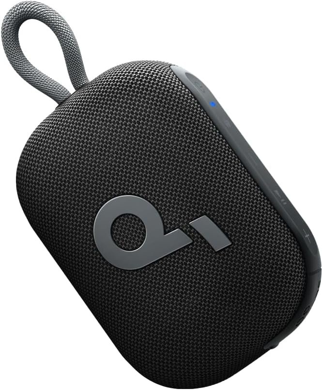 Caixinha de som bluetooth soundcore Select 4 Go da Anker, pequena e portátil