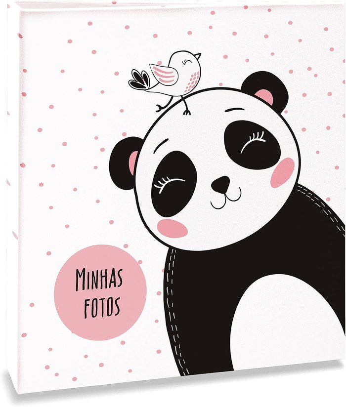 Álbum de fotos infantil para 200 fotos 10x15, capa alternativa
